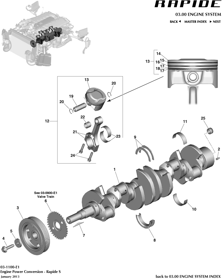 Rapide S and AMR - Power Conversion of Aston Martin Aston Martin GT RAPIDE (2010-2019)