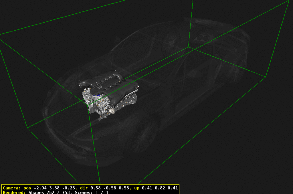 Engine Structure of Aston Martin Aston Martin GT VANQUISH ZAGATO (2016-2019)