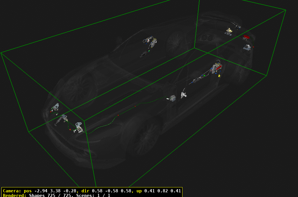 Handles and Lock Mechanisms of Aston Martin Aston Martin GT VANQUISH ZAGATO (2016-2019)