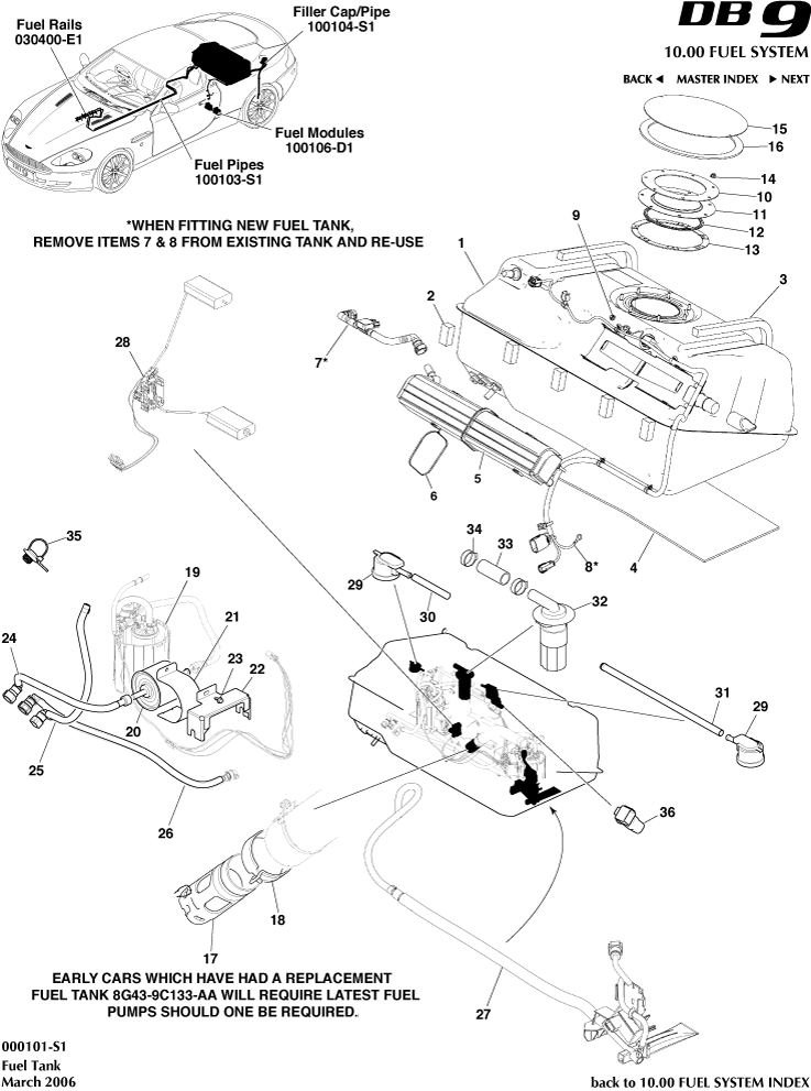 Fuel Tank Assy of Aston Martin Aston Martin GT DB9 (2004-2017)