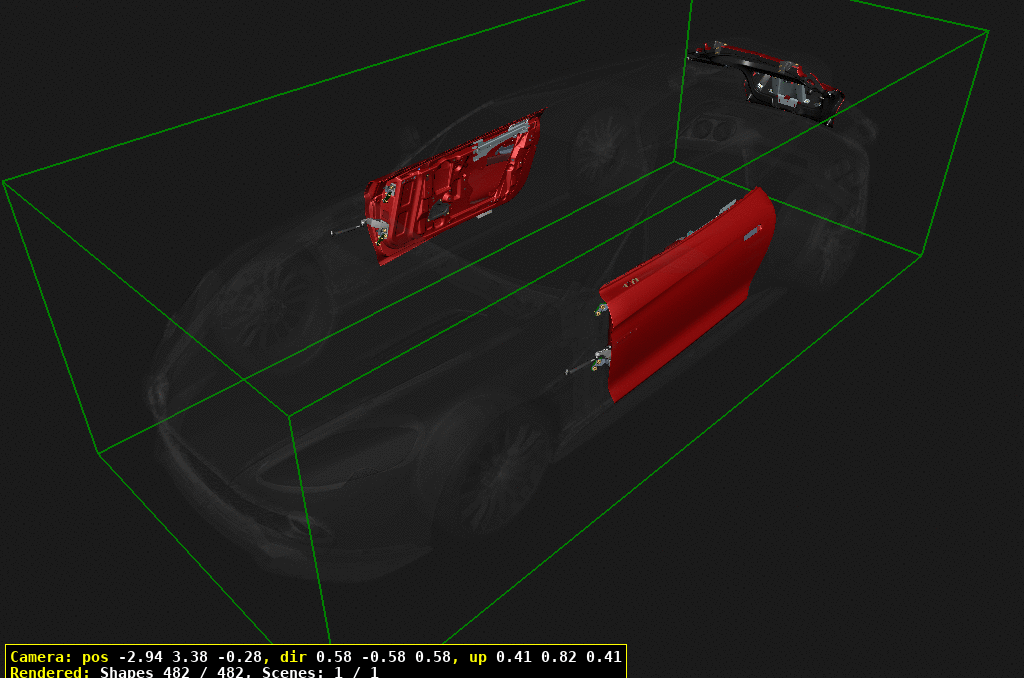 Body Closures of Aston Martin Aston Martin GT VANQUISH ZAGATO (2016-2019)