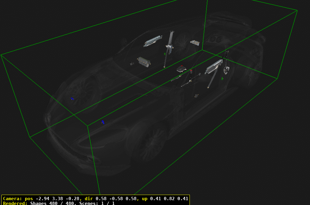 Occupant Restraining Device of Aston Martin Aston Martin GT VANQUISH ZAGATO (2016-2019)