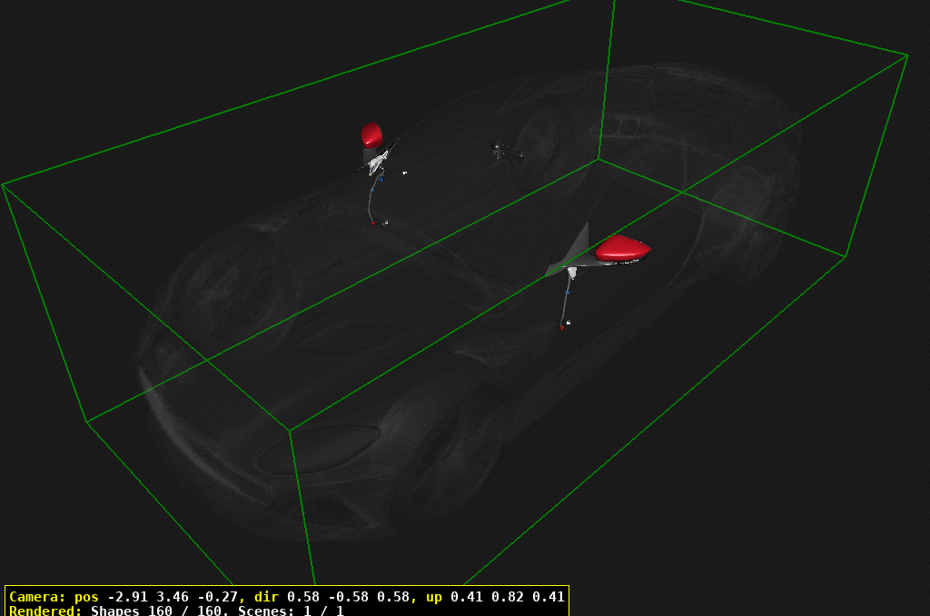 Rear View Mirrors of Aston Martin Aston Martin GT DBS SUPERLEGGERA (2019-2023)