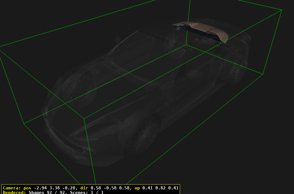 Tonneau Trim of Aston Martin Aston Martin GT VANQUISH ZAGATO (2016-2019)