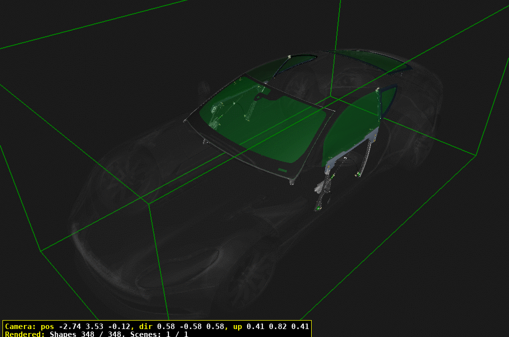 Glass and Regulators - Coupe of Aston Martin Aston Martin GT DB11 (2017-2023)