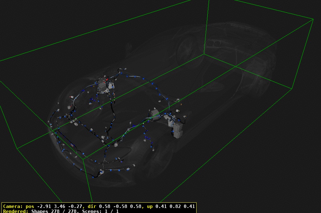 Electrical Wiring - Front of Aston Martin Aston Martin GT DBS SUPERLEGGERA (2019-2023)