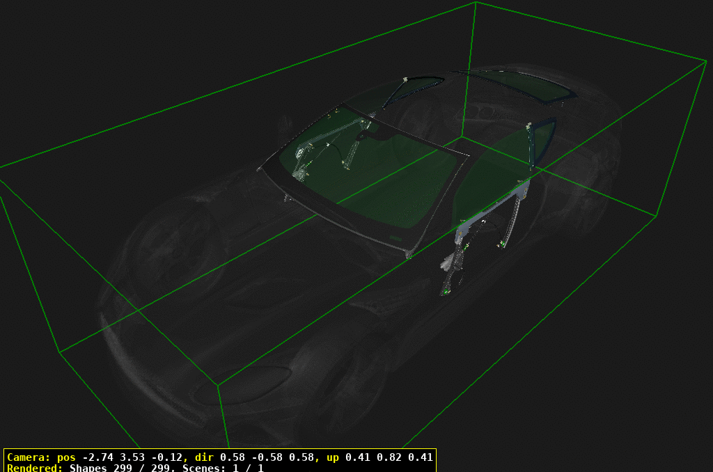 Glass and Regulators - Coupe of Aston Martin Aston Martin GT DBS SUPERLEGGERA (2019-2023)
