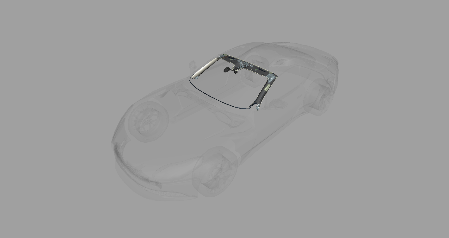 Interior Trim - Upper - Volante of Aston Martin Aston Martin GT DB11 (2017-2023)