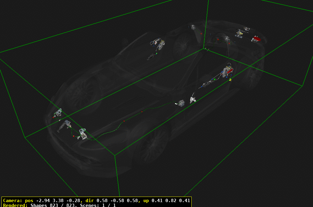 Handles and Lock Mechanisms of Aston Martin Aston Martin GT VANQUISH ZAGATO (2016-2019)