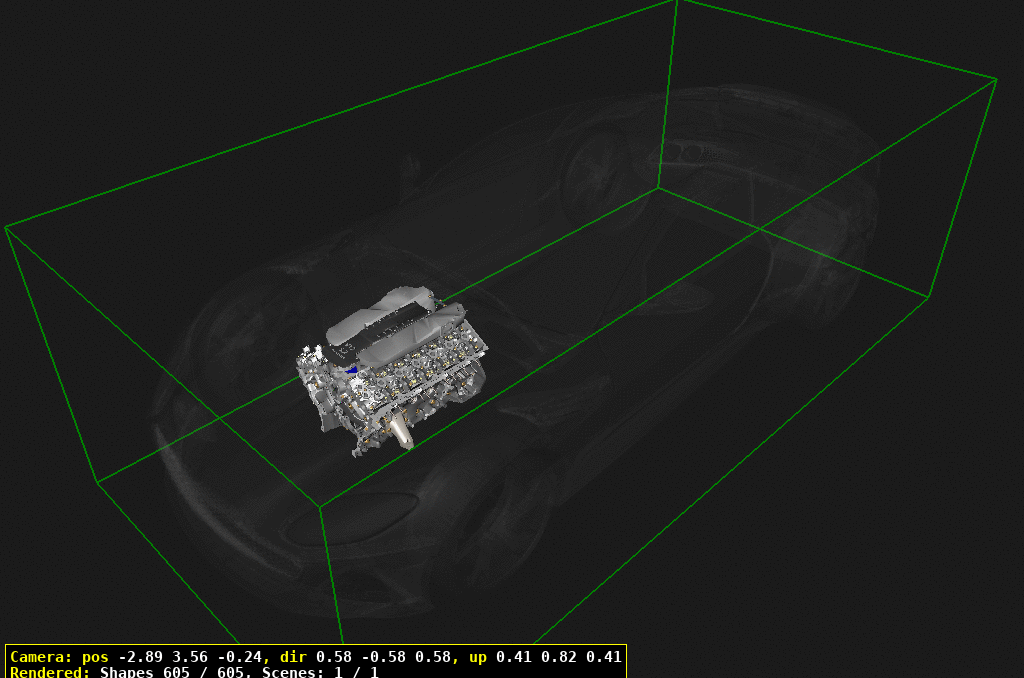 Engine Structure of Aston Martin Aston Martin GT DBS SUPERLEGGERA (2019-2023)