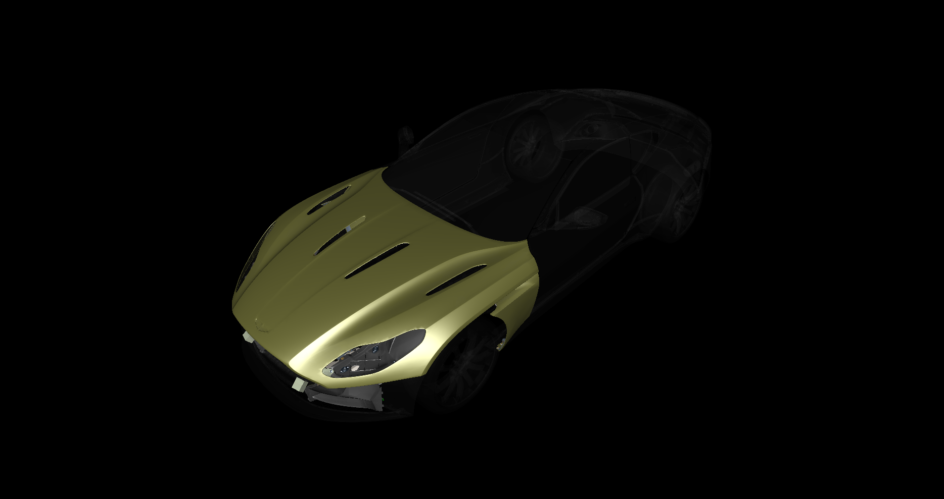 Front End of Aston Martin Aston Martin GT DB11 (2017-2023)