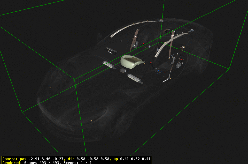 Occupant Restraining Device - Coupe of Aston Martin Aston Martin GT DB11 (2017-2023)