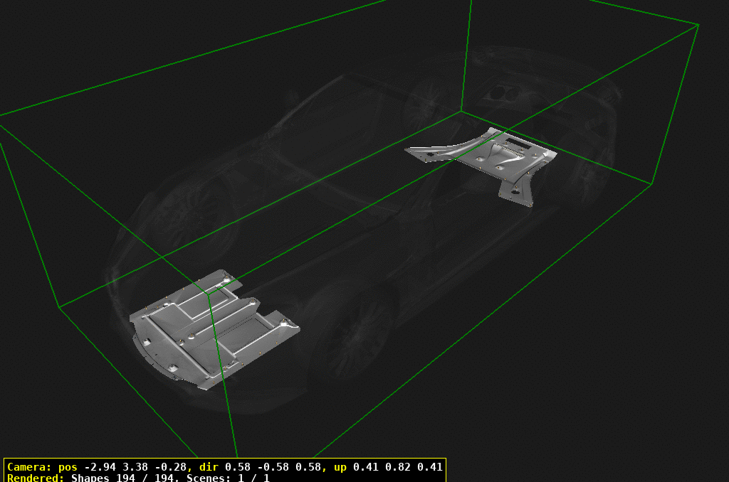 Undertrays of Aston Martin Aston Martin GT VANQUISH ZAGATO (2016-2019)