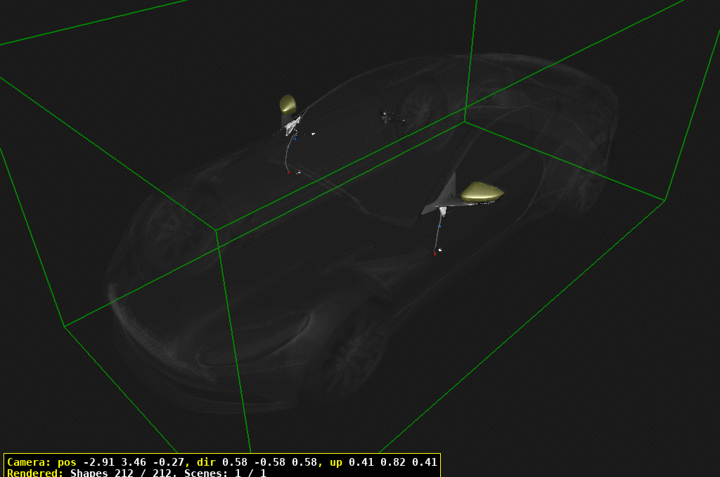 Rear View Mirrors of Aston Martin Aston Martin GT DB11 (2017-2023)