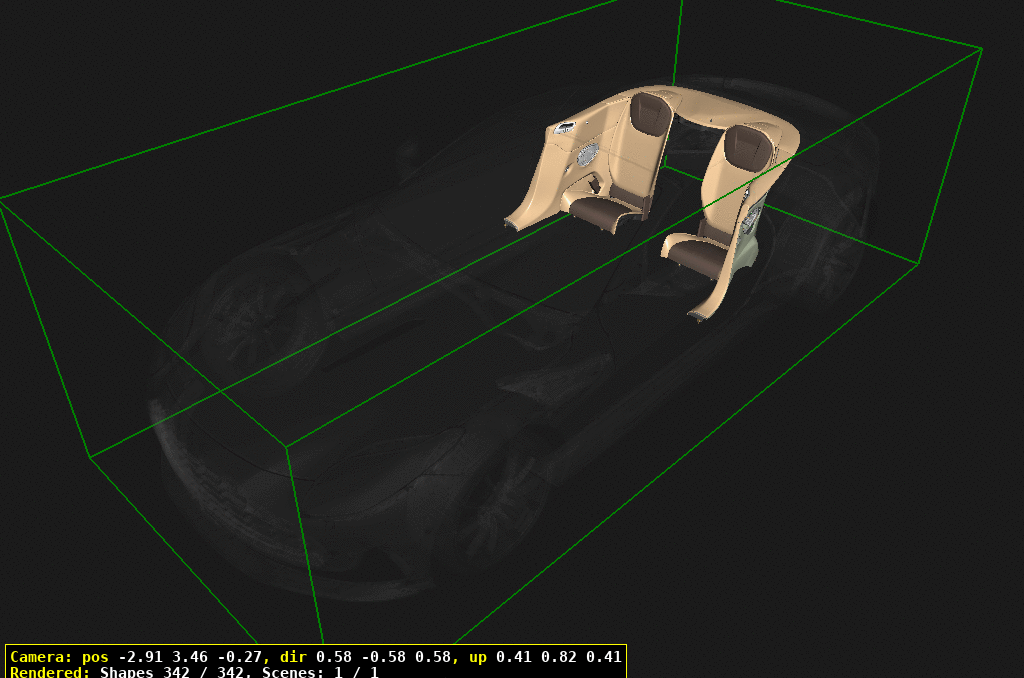 Interior Trim - Rear Cabin - Volante of Aston Martin Aston Martin GT DB12 (2024-