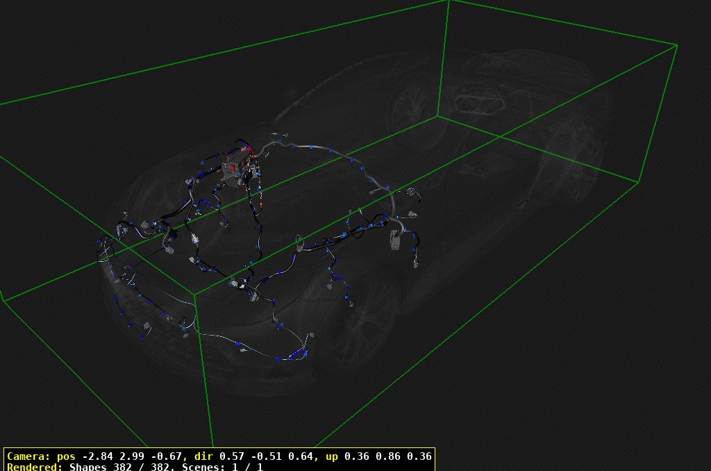 Electrical Wiring - Front of Aston Martin Aston Martin GT VANQUISH (2025-