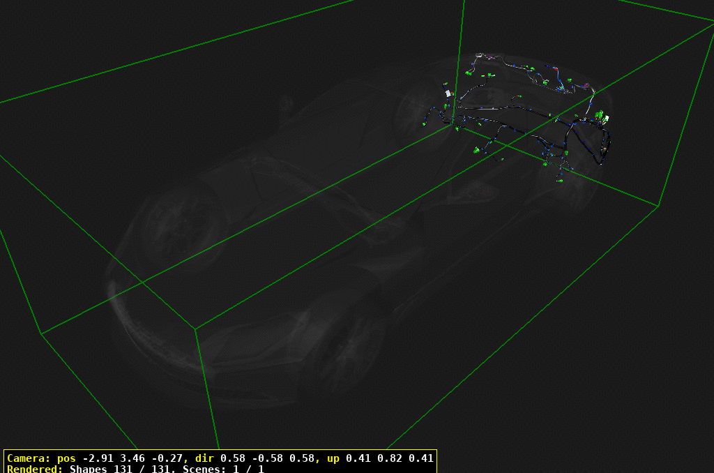Electrical Wiring - Rear - Volante of Aston Martin Aston Martin GT DB11 (2017-2023)