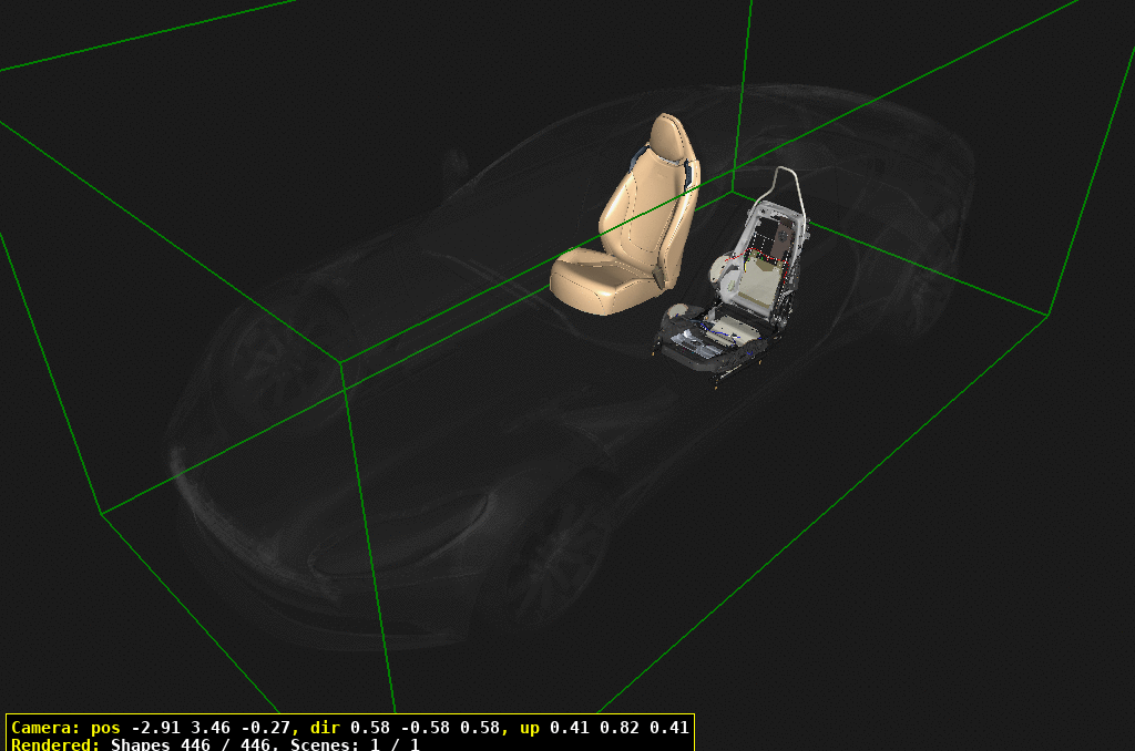 Seating of Aston Martin Aston Martin GT DB11 (2017-2023)