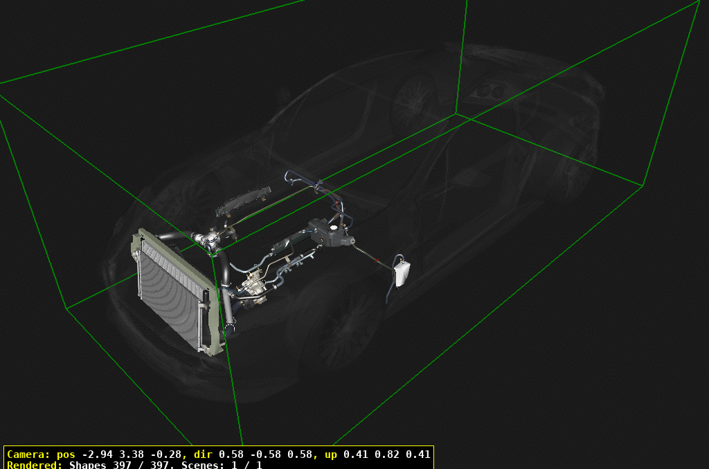 Cooling System of Aston Martin Aston Martin GT VANQUISH ZAGATO (2016-2019)