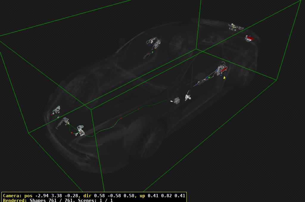 Handles and Lock Mechanisms of Aston Martin Aston Martin GT VANQUISH ZAGATO (2016-2019)