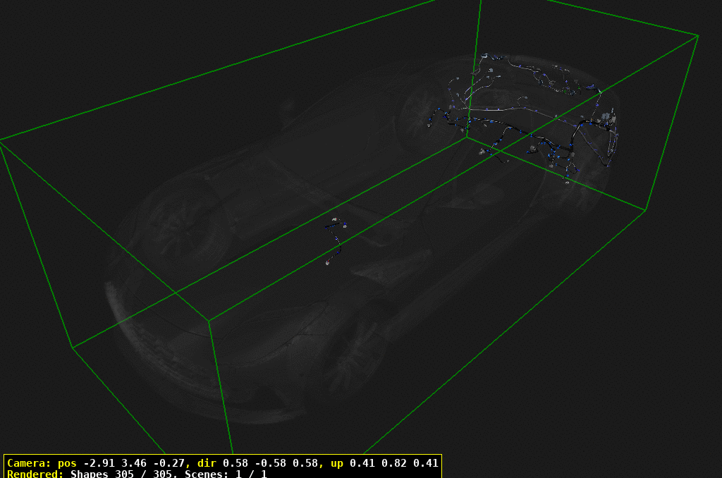 Electrical Wiring - Rear - Volante of Aston Martin Aston Martin GT DB12 (2024-