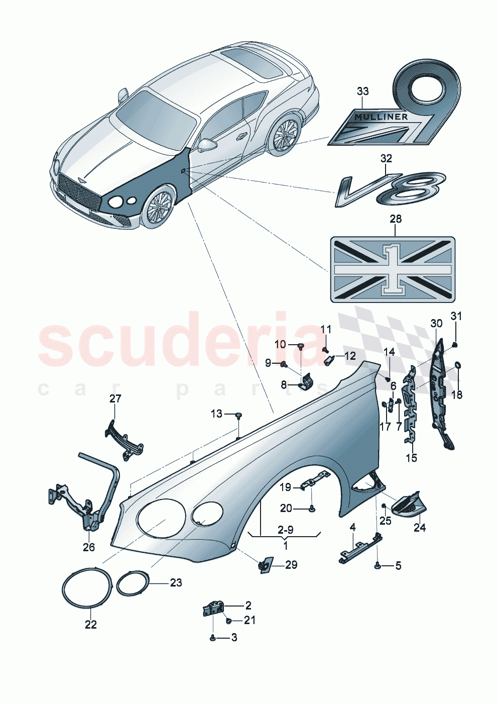 Wing D - MJ 2020>> - MJ 2020 of Bentley Bentley New Continental GT (2019-2024)