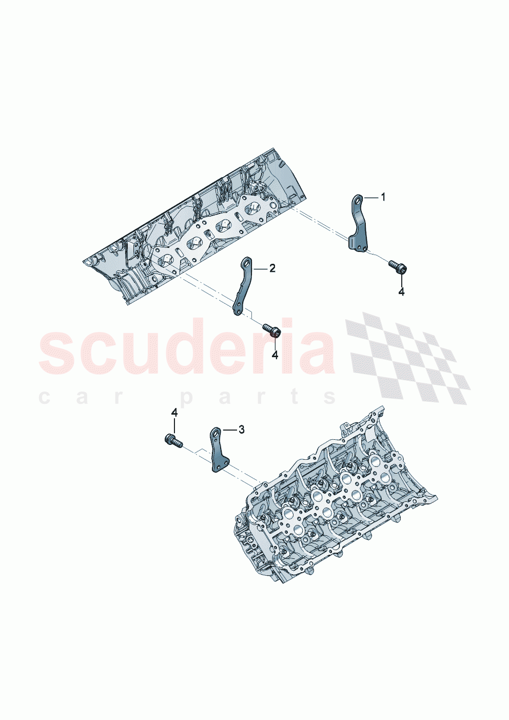 Mounting for service lift of Bentley Bentley New Continental Convertible (2025-2026)