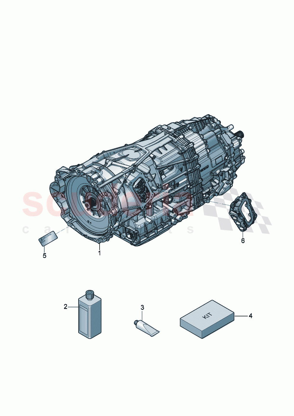 8-speed dual clutch gearbox For vehicles with hybrid drive of Bentley Bentley New Continental Convertible (2025-2026)