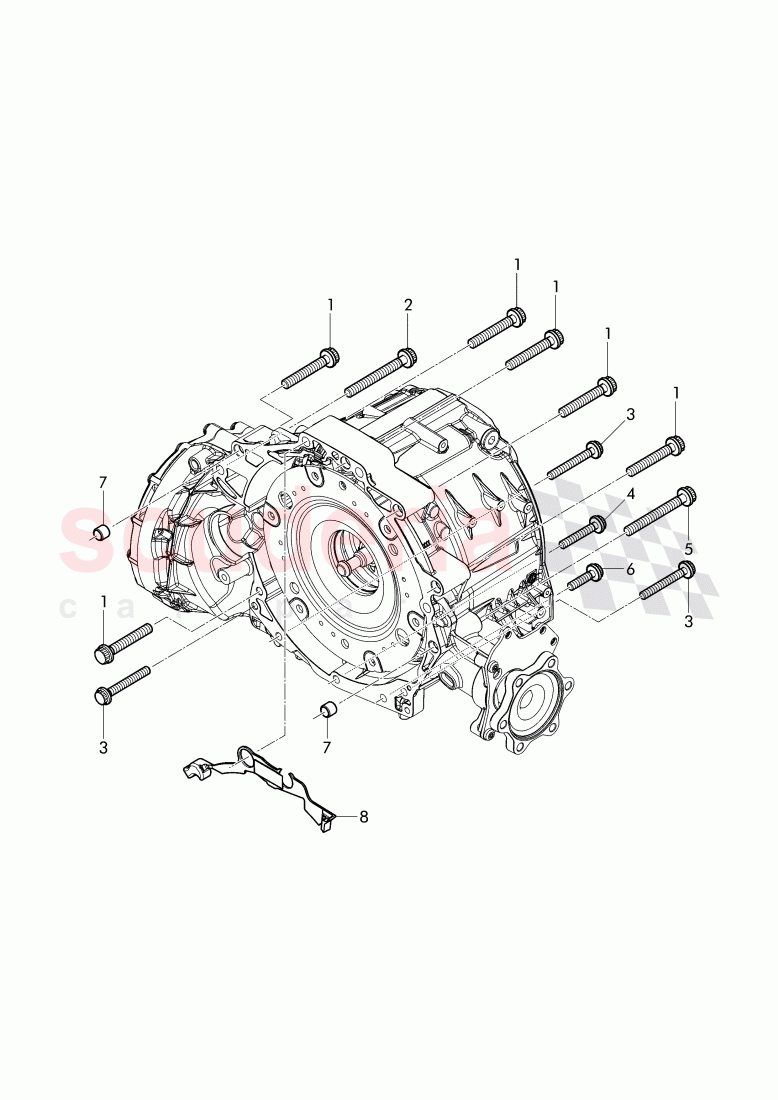 mounting parts for engine and transmission of Bentley Bentley Bentayga (2015-2020)