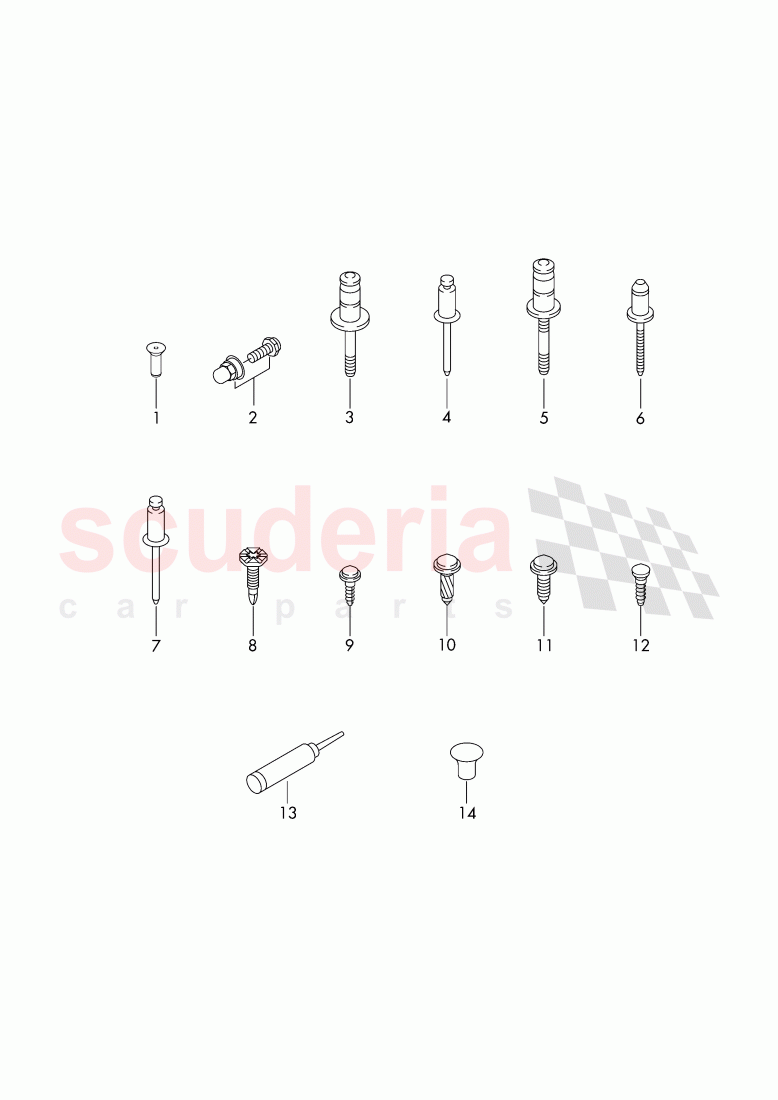 adhesives and sealing compound, pin of Bentley Bentley Bentayga (2015-2020)
