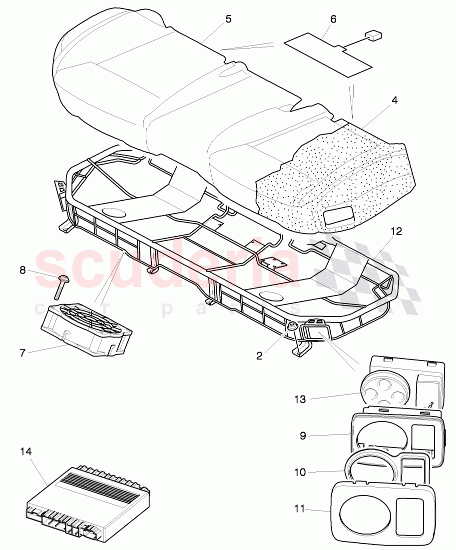 rear seat, F >> 3W-8-052 842 of Bentley Bentley Continental Flying Spur (2006-2012)