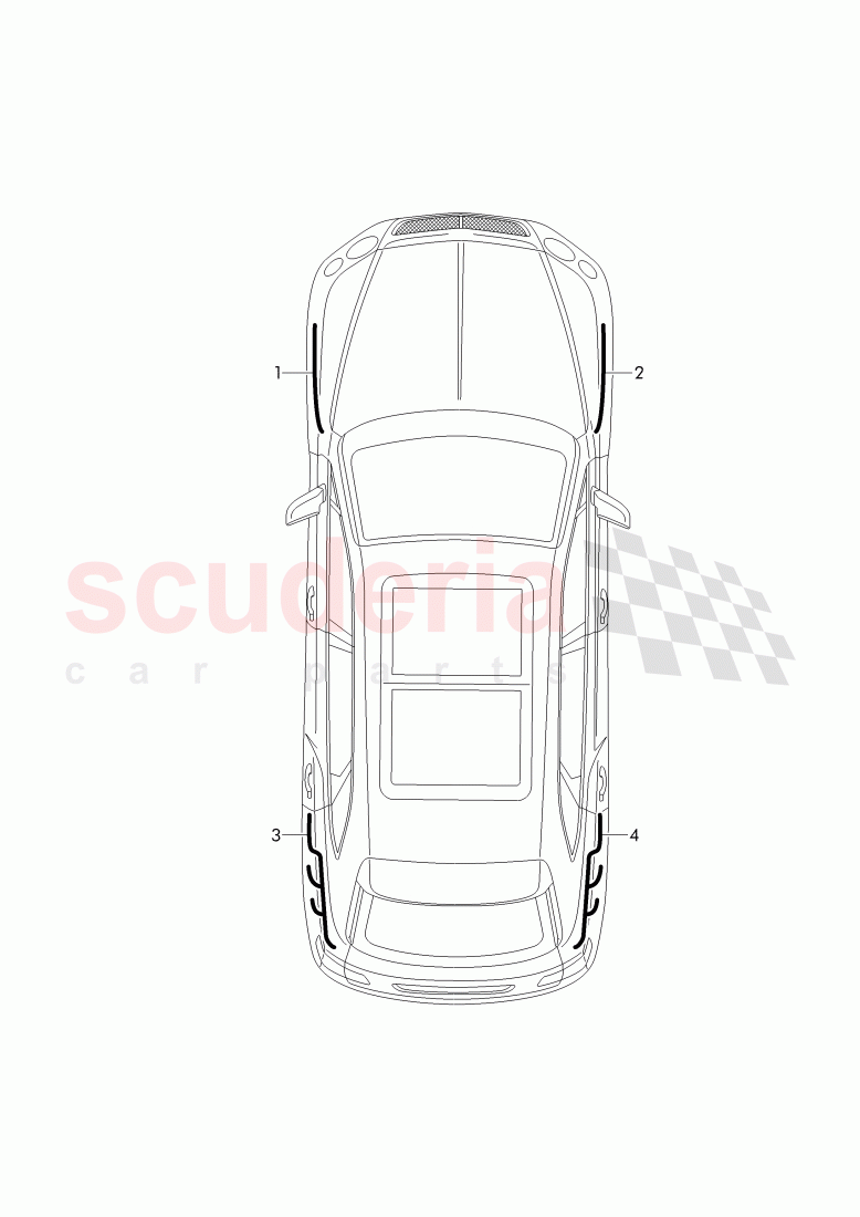 repair kit for harness of Bentley Bentley Bentayga (2015-2020)