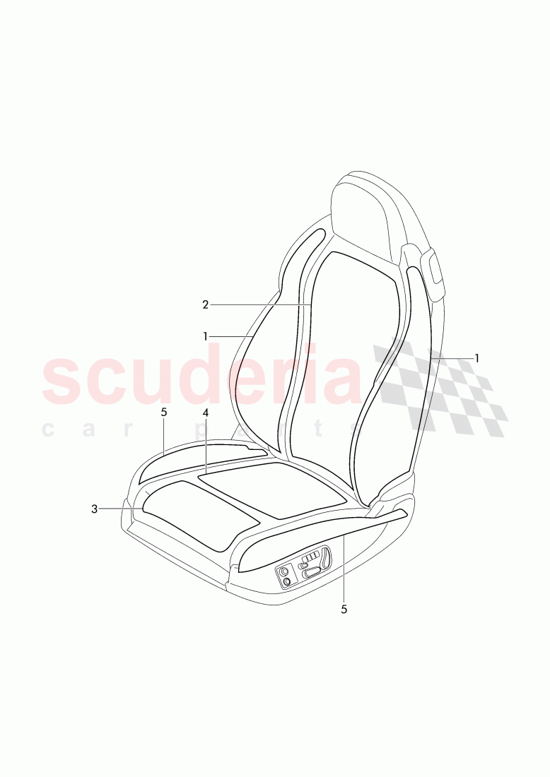 seat, heater of Bentley Bentley Continental GT (2011-2018)
