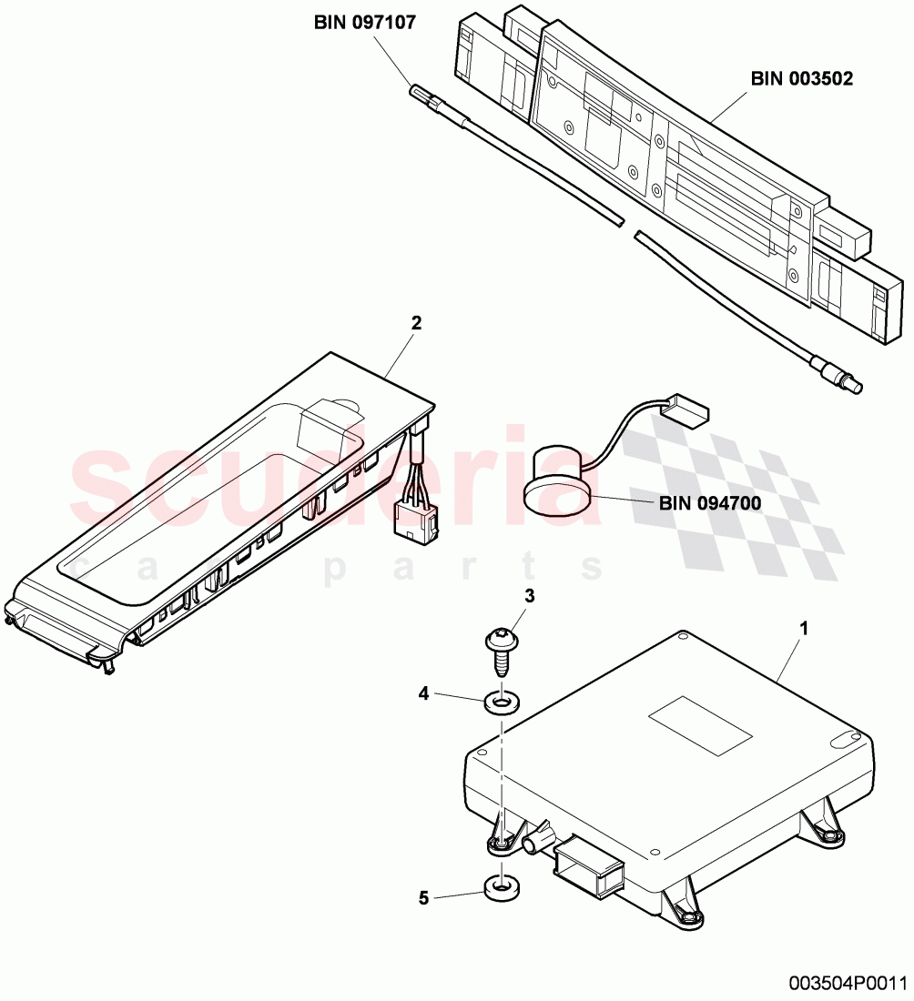 control unit for telephone, D >> - MJ 2011 of Bentley Bentley Continental Supersports (2009-2011)