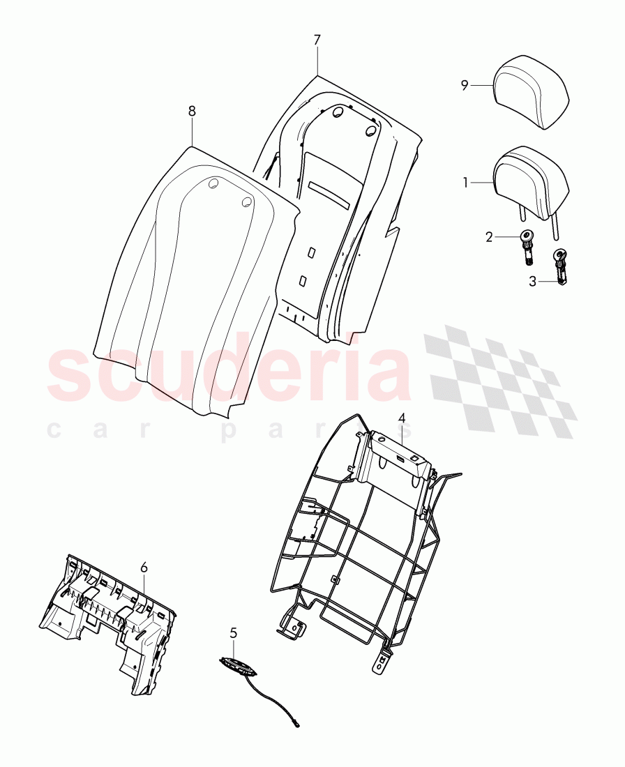 backrest, D >> - MJ 2016 of Bentley Bentley Continental Flying Spur (2013+)