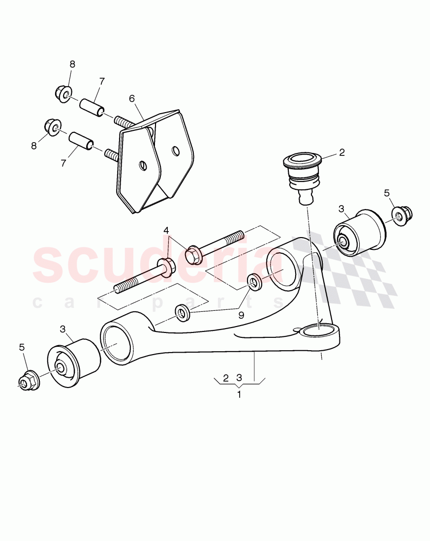 suspension, control arm of Bentley Bentley Mulsanne (2010+)