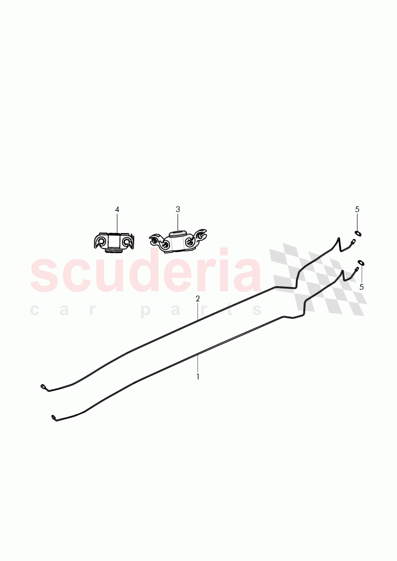 brake line of Bentley Bentley Continental GT (2011-2018)