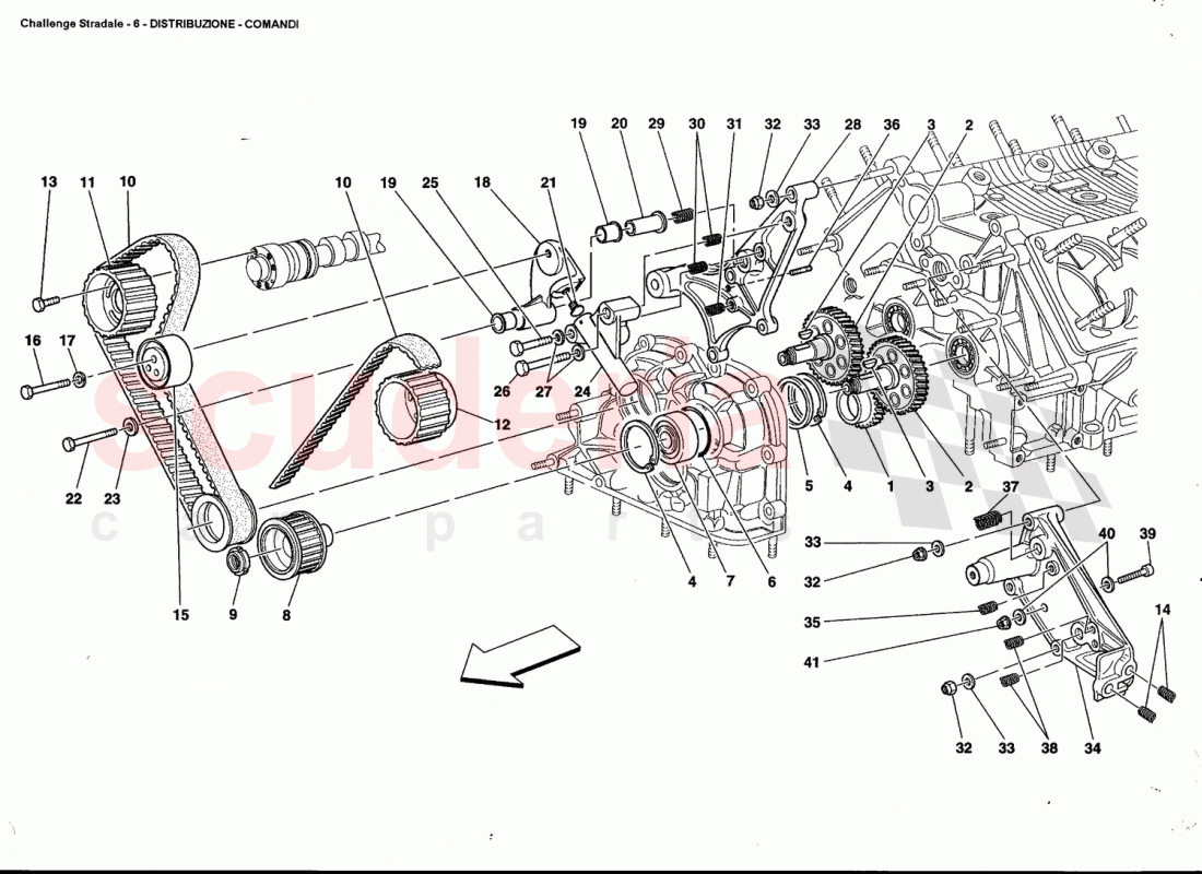 TIMING-CONTROLS of Ferrari Ferrari 360 Challenge Stradale