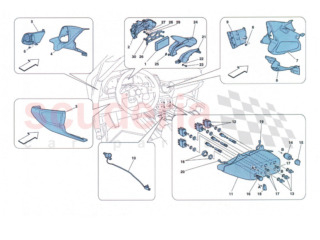 Tools Plank And Tunnel of Ferrari Ferrari 458 Challenge