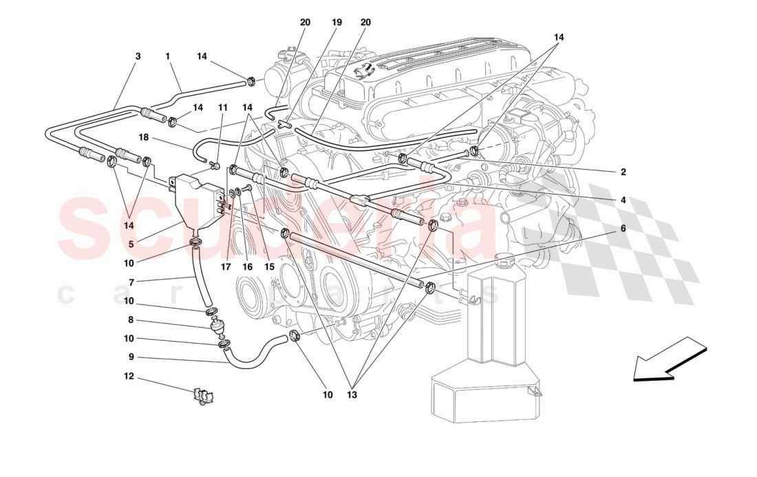 BLOW-BY of Ferrari Ferrari 550 Maranello (2011-2012)