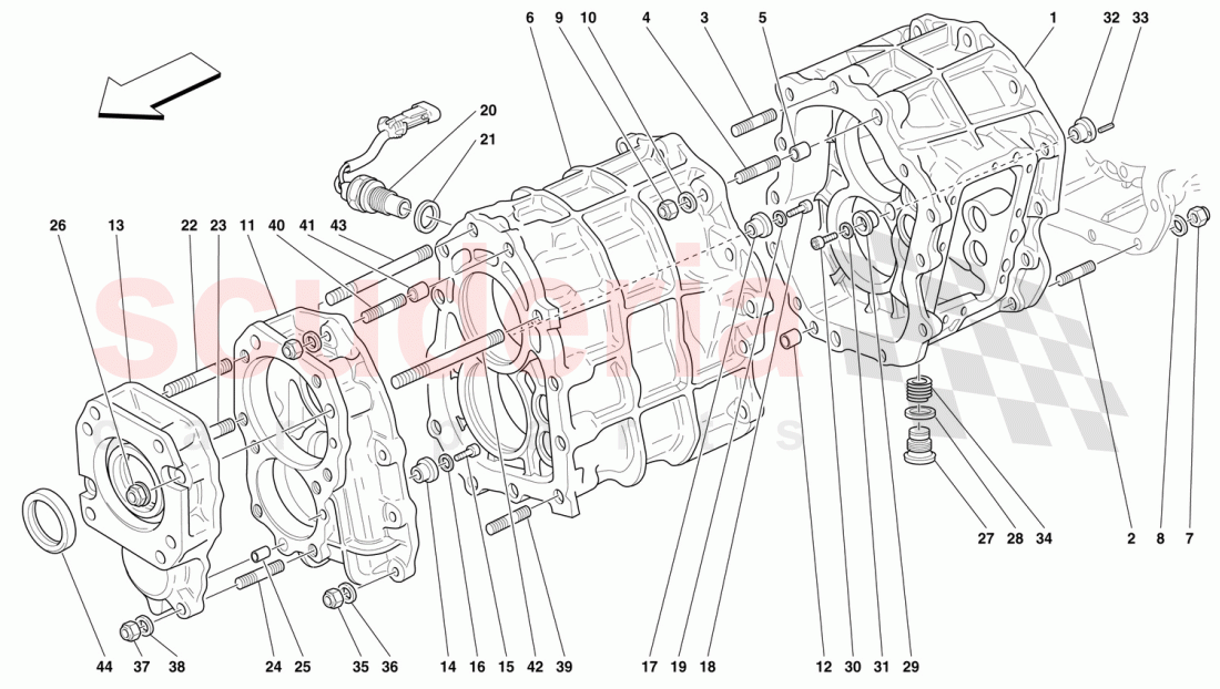 GEARBOX -Not for 456 GTA- of Ferrari Ferrari 456 GT/GTA