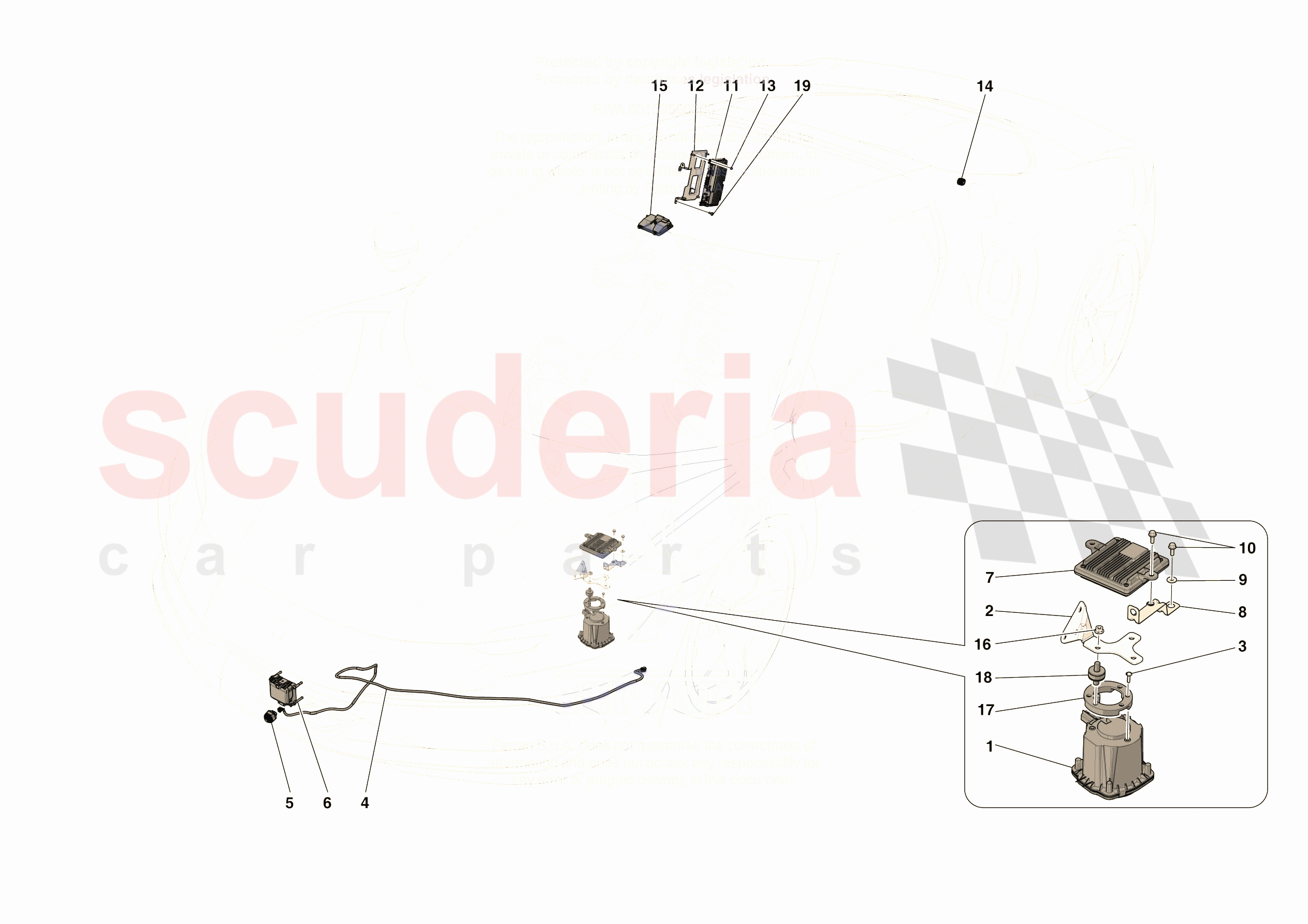 ADAS of Ferrari Ferrari 296 GTB Europe RH