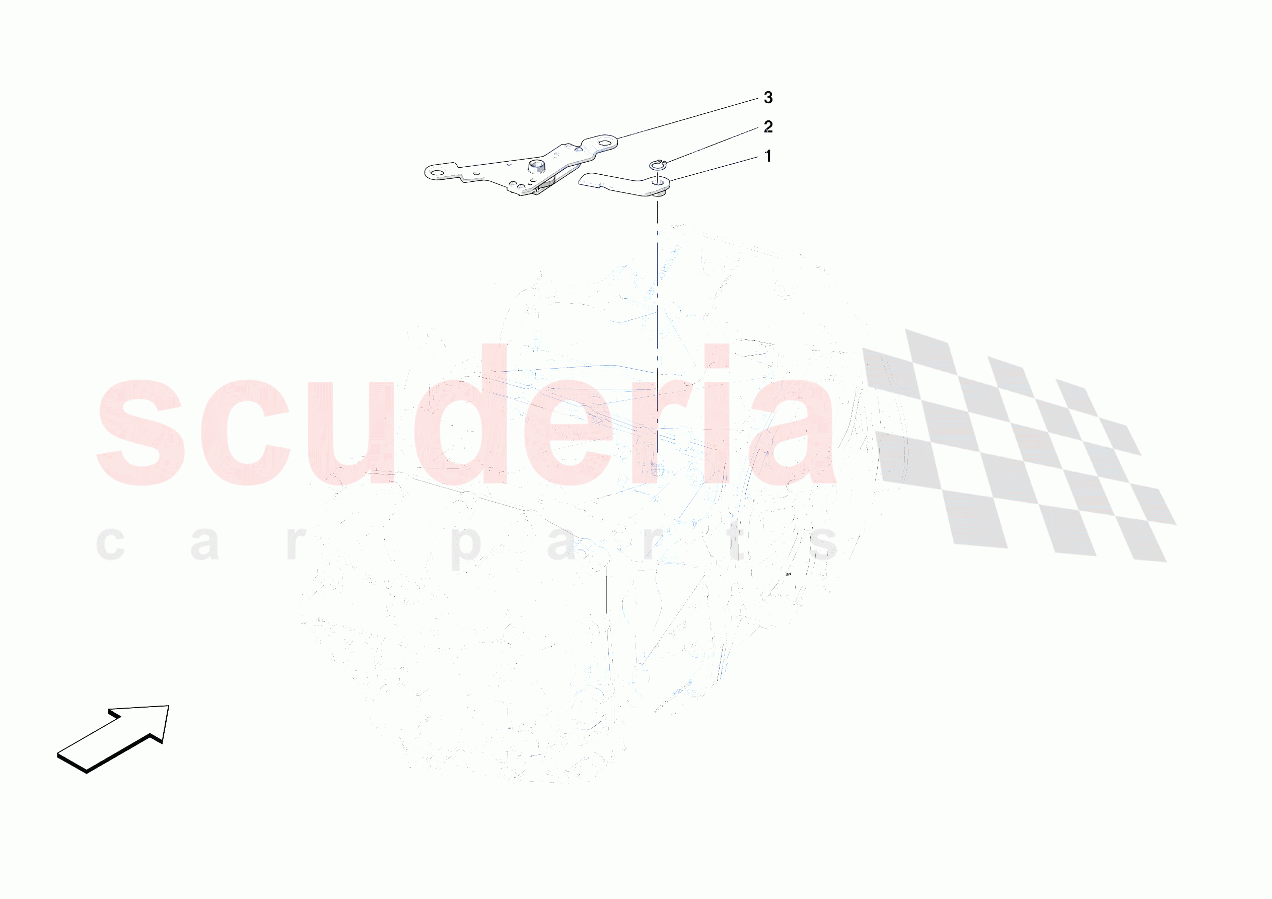 EXTERNAL GEARBOX CONTROLS of Ferrari Ferrari 488 Pista USA