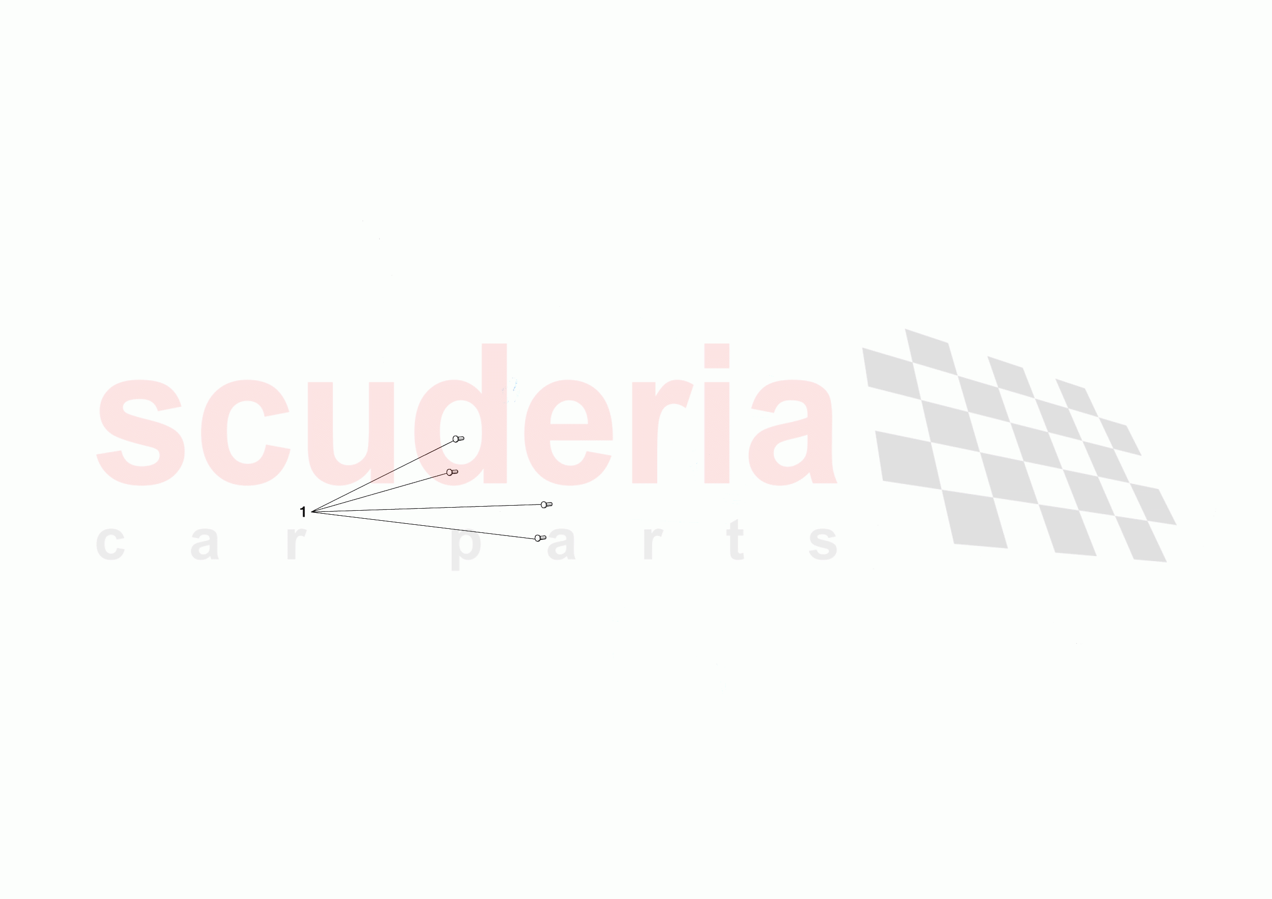 REAR LICENCE PLATE INSTALLATION of Ferrari Ferrari 812 Competizione A Europe RH