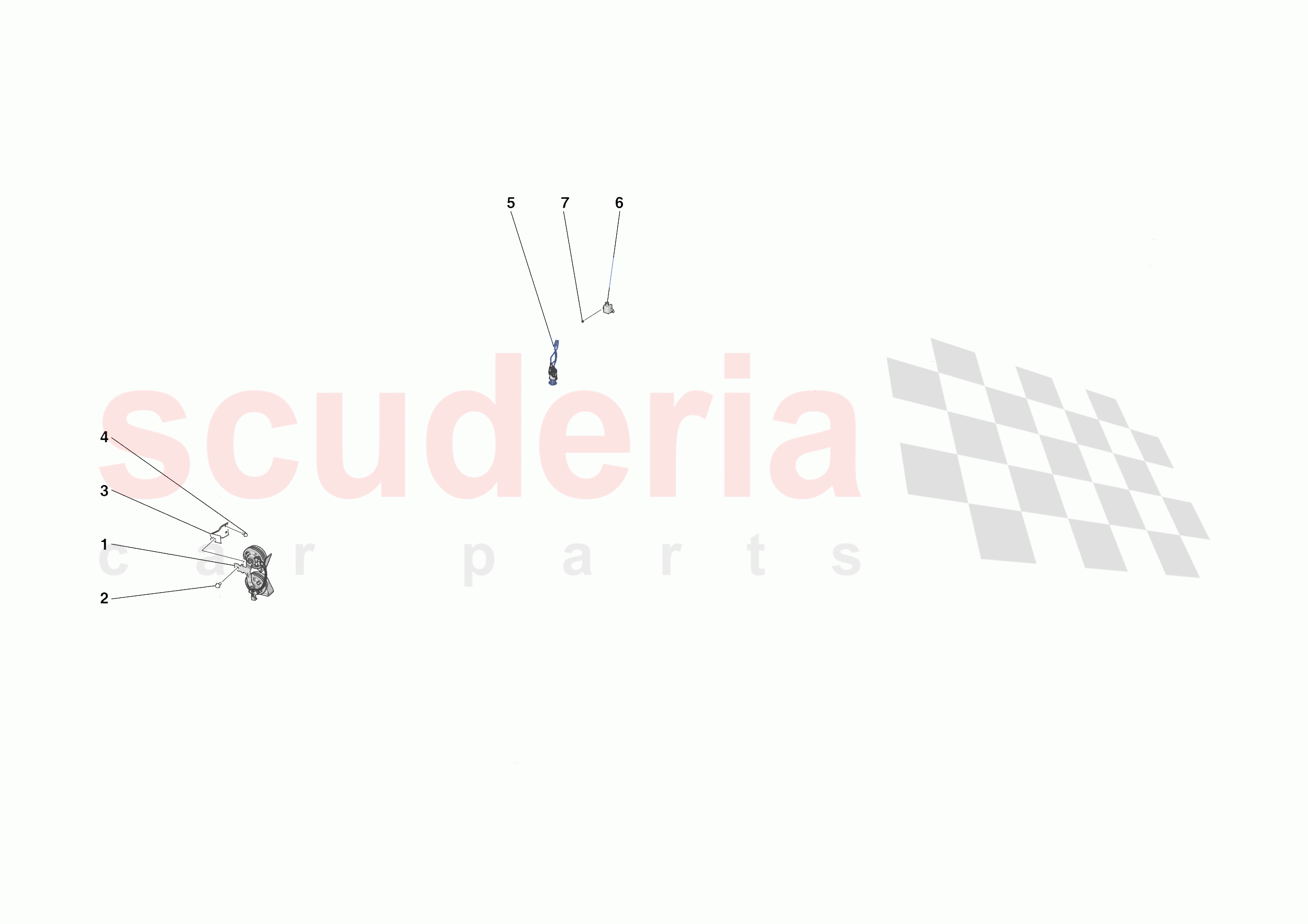 OTHER ELECTRICAL DEVICES of Ferrari Ferrari 812 Competizione A USA