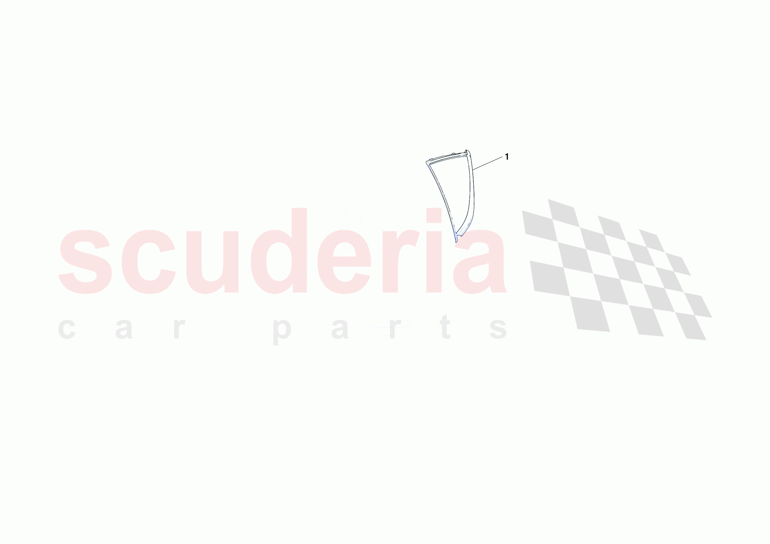 SIDE WINDOWS of Ferrari Ferrari 812 Competizione Europe