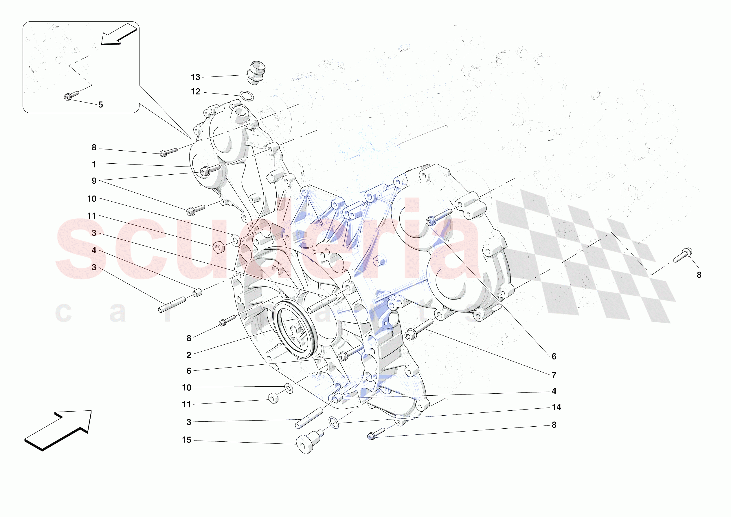 ENGINE COVERS of Ferrari Ferrari F8 Spider USA