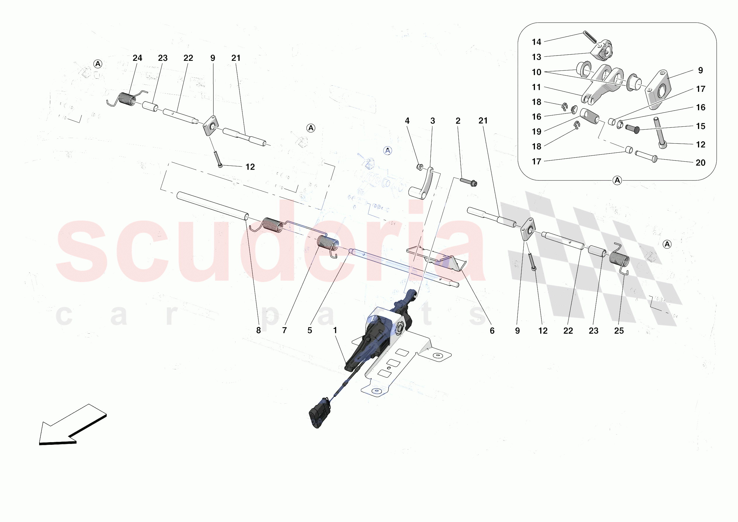 REAR ACTIVE AERO of Ferrari Ferrari F8 Tributo Europe