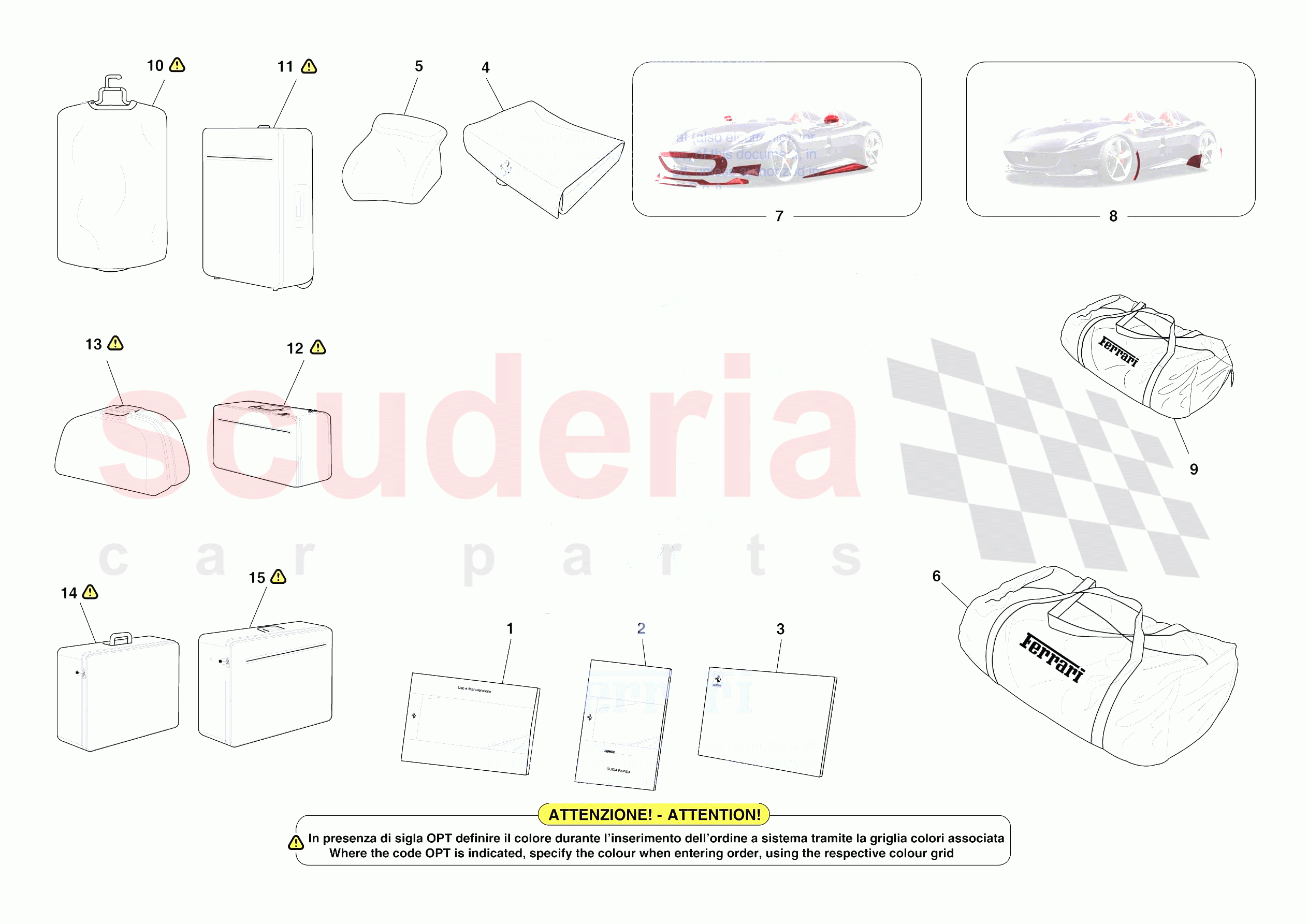 OTHER ACCESSORIES of Ferrari Ferrari Monza SPA2 Europe