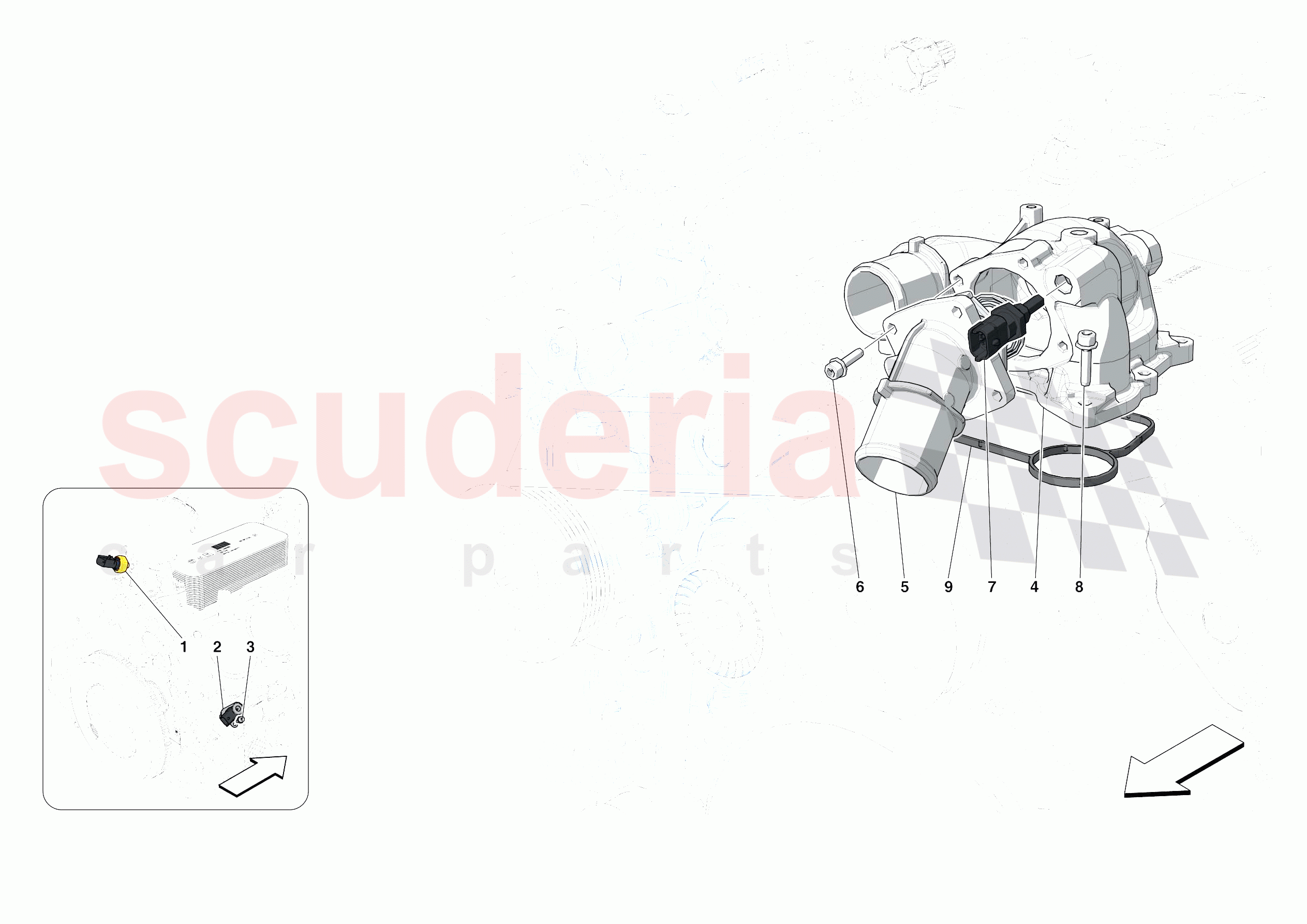 ENGINE TEMPERATURE AND PRESSURE REGULATORS of Ferrari Ferrari Portofino M Europe